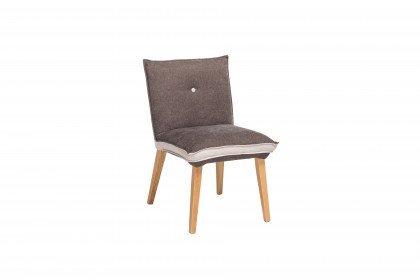 Genua von Standard Furniture - Stuhl in Grey/ Eiche natur