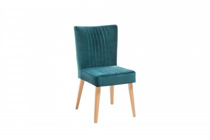 Jan von Standard Furniture - Stuhl aus Buche natur/ petrol