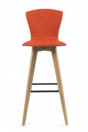 Mood #21 von Mobitec - Barhocker orange, Sitzhöhe ca. 82 cm