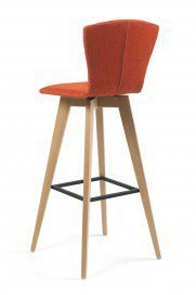 Mood #21 von Mobitec - Barhocker orange, Sitzhöhe ca. 82 cm
