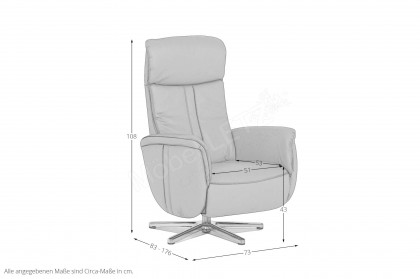 PN-RS17021 von Polinova - Relaxsessel kurkuma