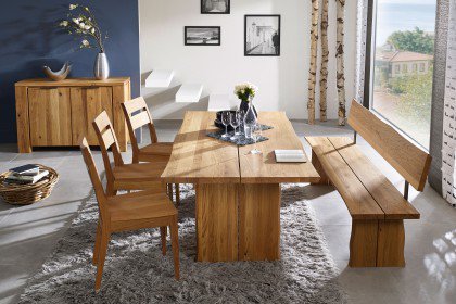 Schösswender Holzstuhl Filippa aus Wildeiche | Möbel Letz - Ihr Online-Shop | 4-Fuß-Stühle