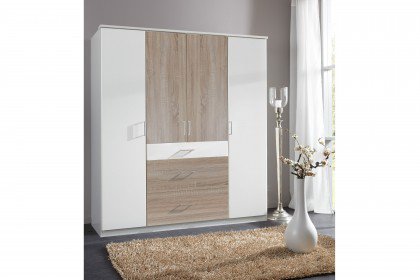 | sägerau-Nachbildung Möbel Letz Wimex - Click Schlafzimmerschrank Ihr Eiche Online-Shop