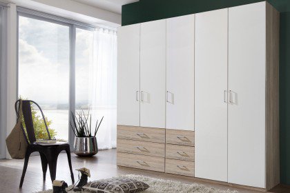 Danzig von Wimex - Drehtürenschrank mit Schubkästen