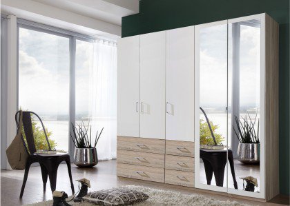 Danzig von Wimex - Drehtürenschrank mit Schubkästen