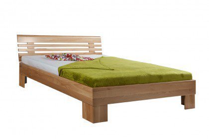 Premium von BED BOX - Holzbett Buche natur