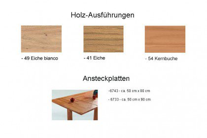 Top Trends von Niehoff Sitzmöbel - Tisch aus Eiche