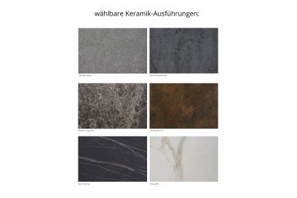 Access von Ronald Schmitt - Esstisch P 2380/E Keramik in Zement Anthrazit