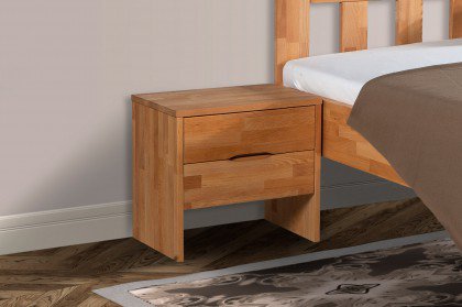 Comfort von BED BOX - Bett in Komforthöhe mit Kopf- & Fußteil
