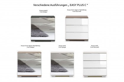 Easy Plus von Wimex - Nachtkonsole Holznachbildung/ weiß