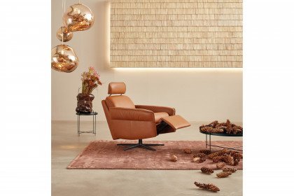 7816 von Himolla - Relaxsessel cognac