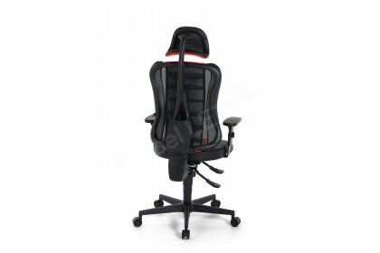 Sitness RS von Topstar - Gaming Chair in Schwarz & Rot