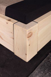 Alpina von Sprenger Möbel - Doppelbett Zirbenholz