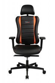 Sitness RS Pro von Topstar - Gaming Chair schwarz & orange
