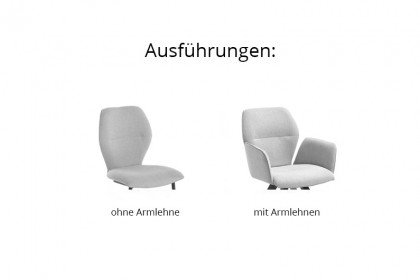 Merlot von Niehoff Sitzmöbel - Stuhl mit drehbarem Stativgestell