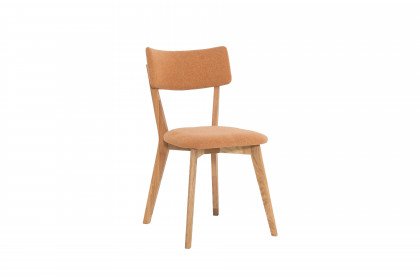 Noci 3 von Standard Furniture - Stuhl mit orangefarbigem Bezug