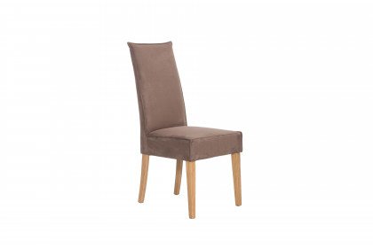 Kinston von Standard Furniture - Stuhl in Nougat mit Holzgestell