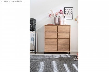 Rödvig von Cinall - Kombikommode mit je 2 Türen & Schubkästen