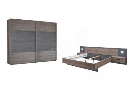 Palma & Brüssel von POL Power - Schrank Brüssel & Bett Palma