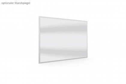 Bern von Wiemann - Bett weiß mit Polsterkopfteil