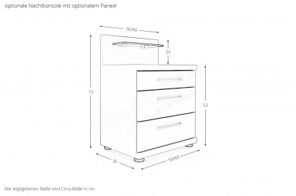 Bern von Wiemann - Stollenbett weiß 140x200 cm