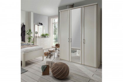 Bern von Wiemann - Kleiderschrank weiß mit Spiegel