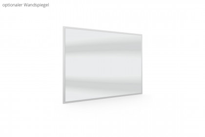 Bern von Wiemann - Kleiderschrank weiß mit Spiegel ca. 150 cm breit