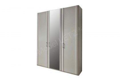 Bern von Wiemann - Kleiderschrank weiß mit Spiegel