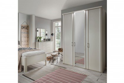 Bern von Wiemann - Schlafzimmer weiß mit Einzelbett