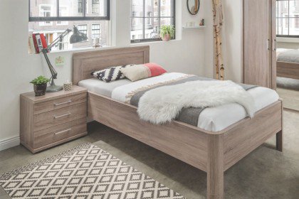 Bern von Wiemann - Schlafzimmer weiß mit Einzelbett