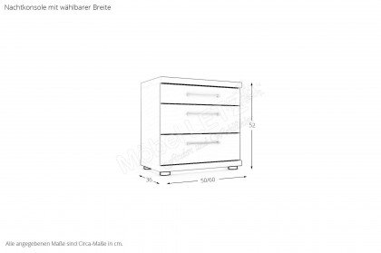 Bern von Wiemann - Schlafzimmermöbel weiß seniorengerecht