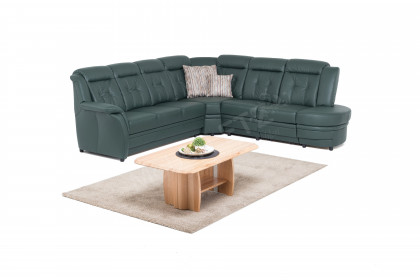 Andorra-LE16 von PM Oelsa - Ledersofa Variante rechts forest