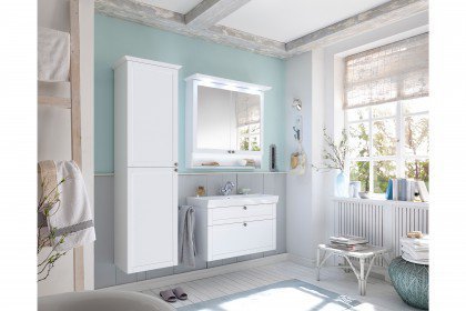 Serie Salzburg von Aquarell - Badezimmer in Weiß matt