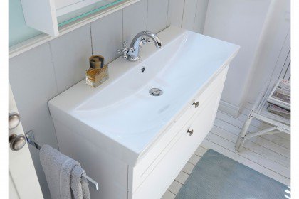 Serie 9030 von Pelipal - Badezimmer in Weiß matt