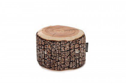 DotCom Wood von Magma Heimtex - Sitzsack ca. 30 cm Baumstamm