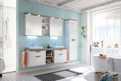 Serie 9030 von Pelipal - Badezimmer in Eiche weiß