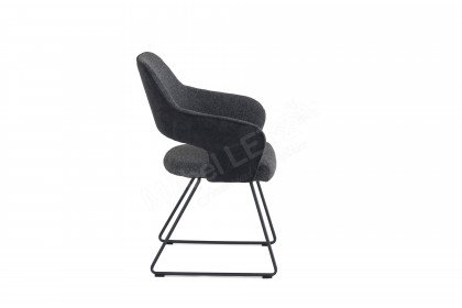 New - Online-Shop Stuhl Möbel Ihr | Kufen Charcoal in mit MCA Letz Castle furniture