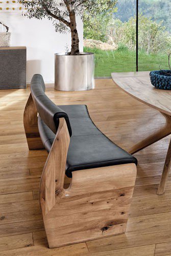 Valpin living von Voglauer - Esszimmer mit Tisch & 4 Stühlen