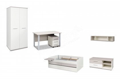 Priess New York Jugendzimmer-Set 7-teilig | Möbel Letz - Ihr Online-Shop