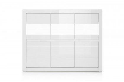 Carat von IMV Steinheim - Highboard 7W i2 CA 56 in Weiß