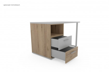 New York von Priess Möbel - Jugendbett in Risseiche-Nachbildung