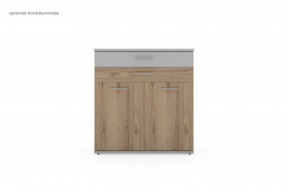New York von Priess Möbel - Kombi-Kleiderschrank ca. 92 cm breit