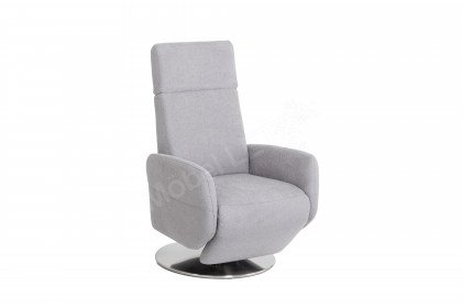 Gala von Sit & More - Relaxsessel silver