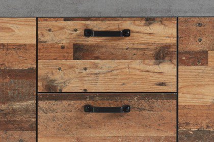Indiana von HBZ-Meble - Sideboard 44-271-V5 Betonoxid/ Old Wood