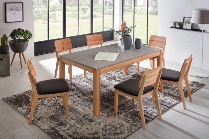 Fano Dekton von Standard Furniture - Esstisch mit Gestellauszug