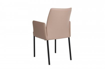 Ultimo low von bert plantagie - Stuhl mit Polsterarmen/ nude