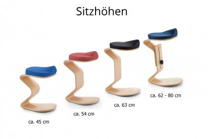 1180 von Mayer Sitzmöbel - Hocker mit 3D-/Comfortsitz