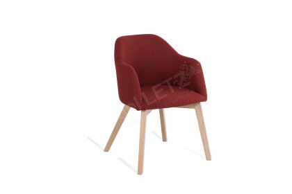 Theo von Standard Furniture - Stuhl mit geschlossenen Armlehnen