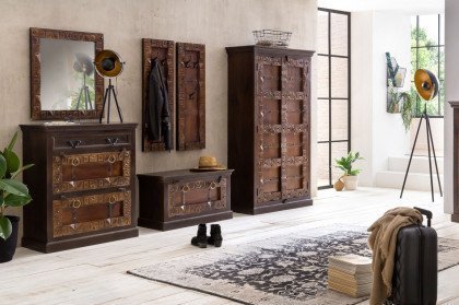 Almirah von SIT Möbel - Garderobe recyceltes Holz, braun