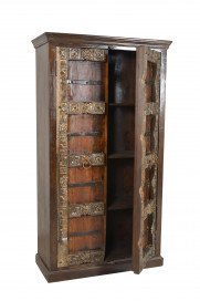 Almirah von SIT Möbel - Garderobenschrank recyceltes Holz, braun